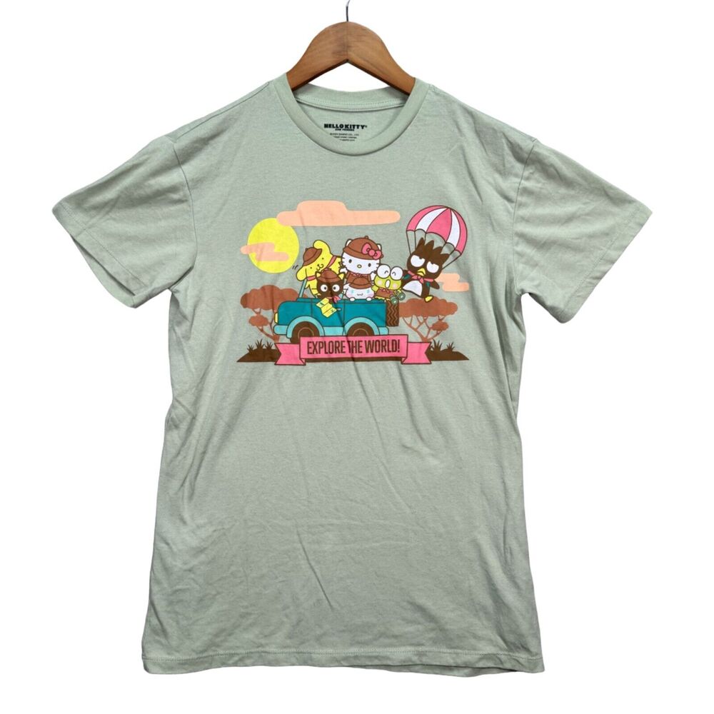 Hello Kitty And Friends T Shirt Sanrio Explore The World Cute Anime Japan S